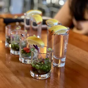 Oyster shooters