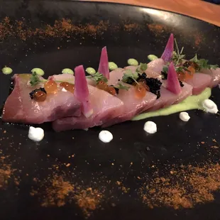 Hamachi Crudo