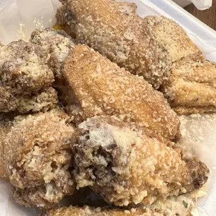 Garlic Parm Wings