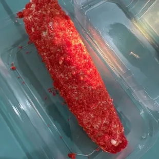Cheesy hot cheeto. 4.95