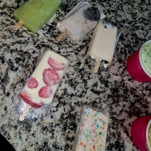 Ice cream bars galore!