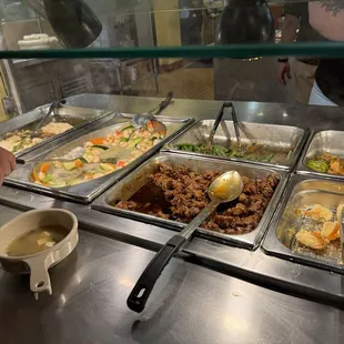 interior, salads