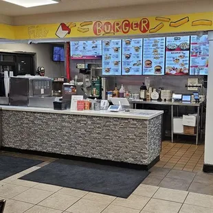 Front counter
