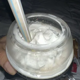 Captain crunch milkshake