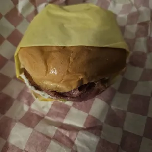 The joke of your fake store on Doordash called sub bros...this was supposed to be a chicken bacon ranch sub for16 dollars.
