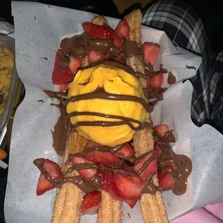 Churro Sundae