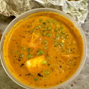 Matar Paneer