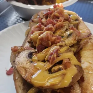 Swiss Dog
Asada potato bites