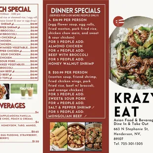Menu Front