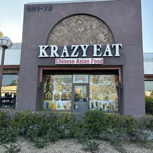 Front of restaurant