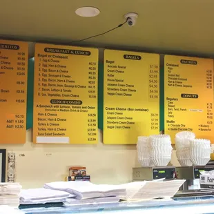 Menu (As of 1/4/24).