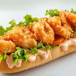 KG's Shrimp Po Boy
