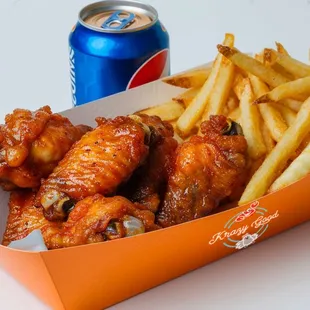 Krazy Good Wings Combo Meal