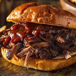 KG's 15 hour Smoked Beef Brisket Sandwich. Limited Time.