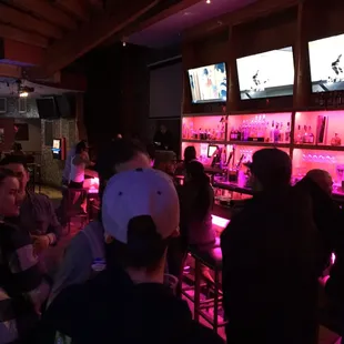 Waiting for everyone to come through