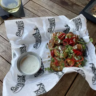 Frickles - fried pickles - pretty good, not the best I have had