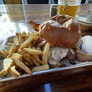 Blue Cheese Burger