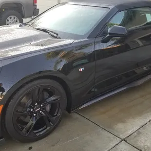 2019 Camaro 2ss Convertible Ground Effects Install from Krazy Kustoms