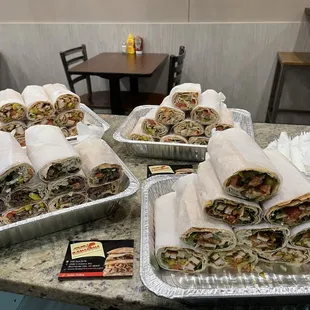 burritos and wraps, food