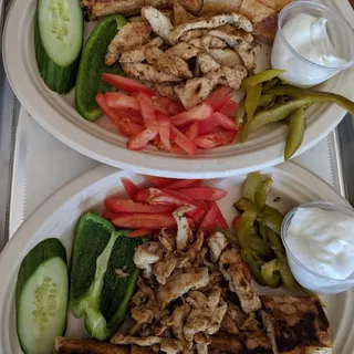 Chicken Shawarma Plate