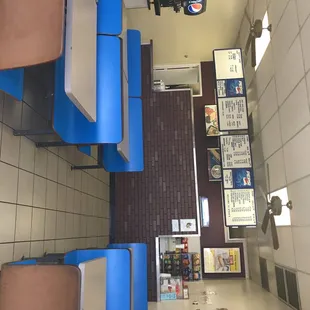 the interior of a restaurant