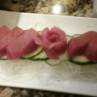 Sp Garlic Tuna Sashimi Plate