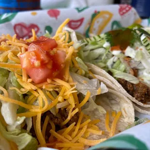 Traditional taco
