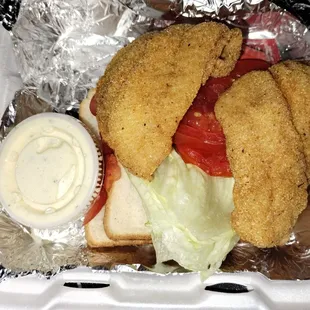 Fish Sandwich.