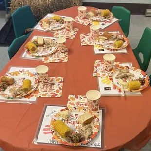 Thanksgiving lunch 2023