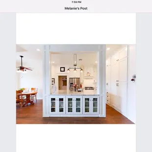 Complete kitchen renovation