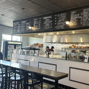 Counter view