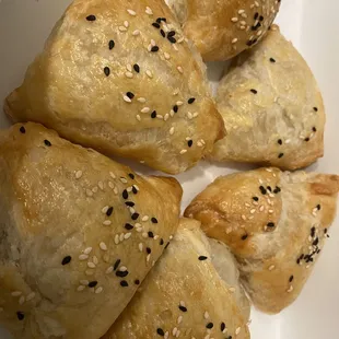 Mushroom filled pastry
