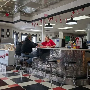 Diner and ice cream bar