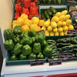 a variety of vegetables