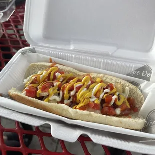 Street Dog, but no jalepenos.