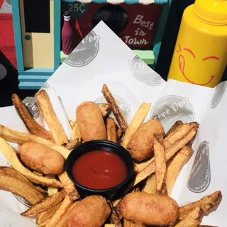 5 Piece Mini Corn Dogs