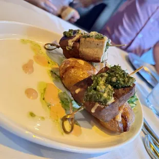 Chimichurri Grilled Tofu Skewers