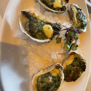Oysters Rockefeller