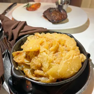 Three Cheese Au Gratin