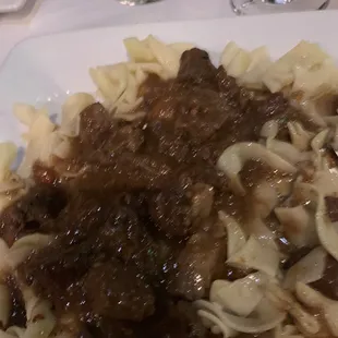 The goulash - get this!