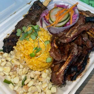 ribs, food, bbq ribs