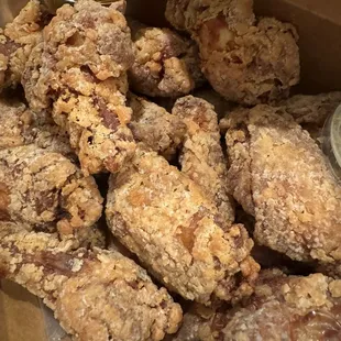 a box of fried chicken