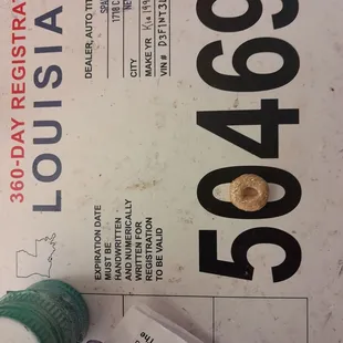 Krewe du vieux always has creative throws: amulet, holy bagel, license plate...