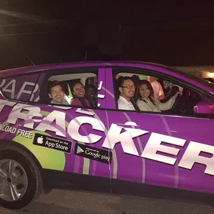 Parade Tracker with some of my students inside!!