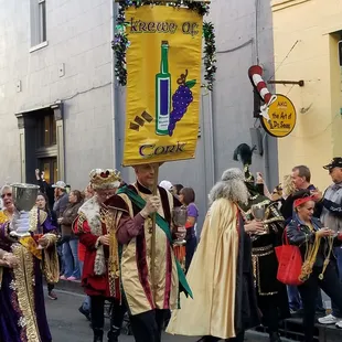 Krewe of Cork banner.