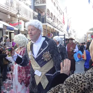This Krewe always has a glass of vino