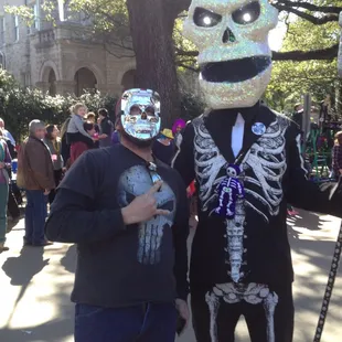 Me taking a picture with death!