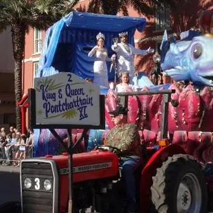 King and Queen Float