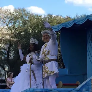 King and queen Pontchartrain 2017