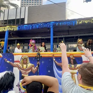 They were really throwing